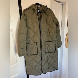Lands End Insulated Quilted Winter Coat